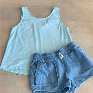 ☀️Girls Roxy Beach Vibes Only Tank Size 10☀️